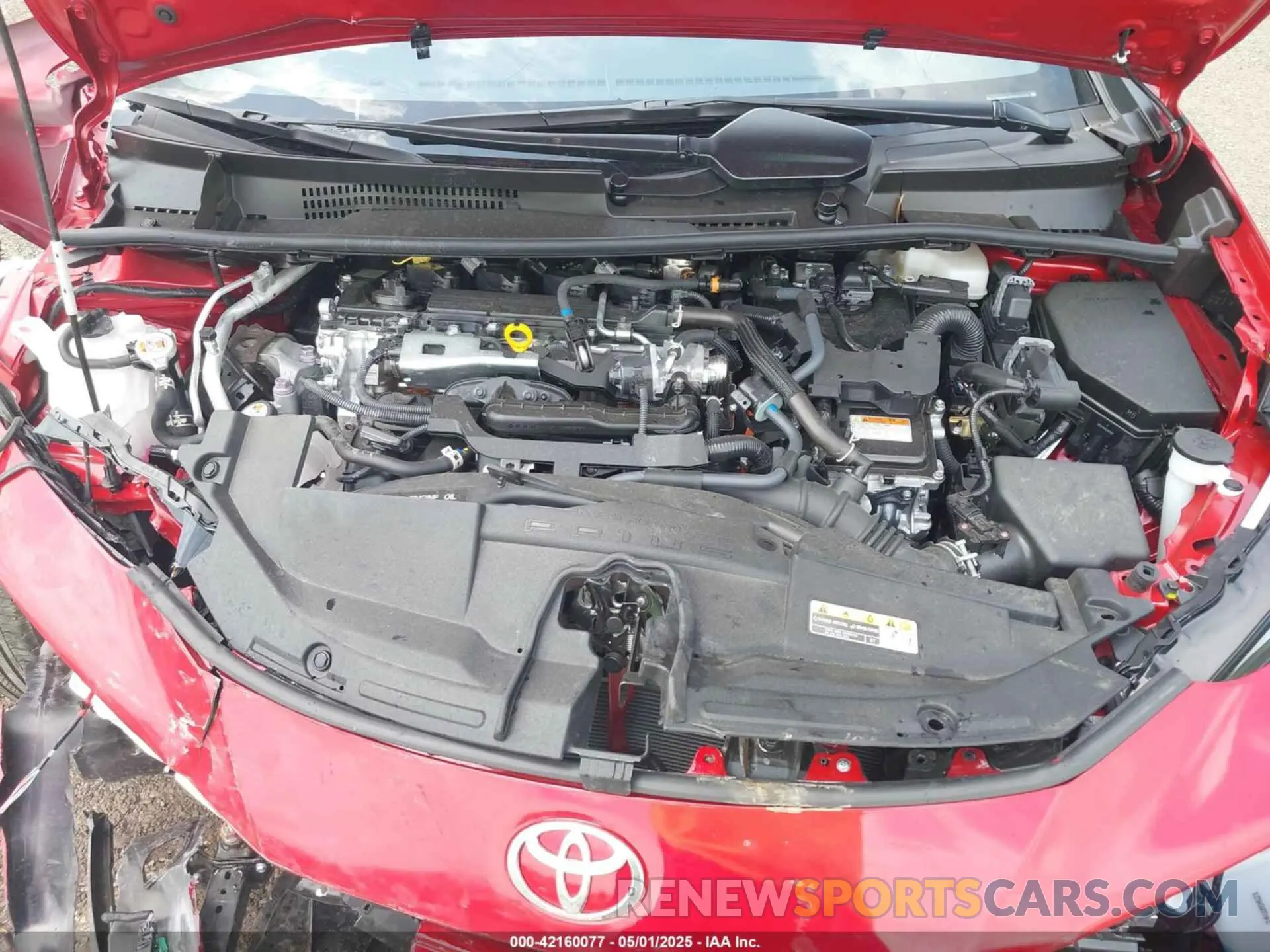 10 Photograph of a damaged car JTDADABU8R3013539 TOYOTA PRIUS 2024