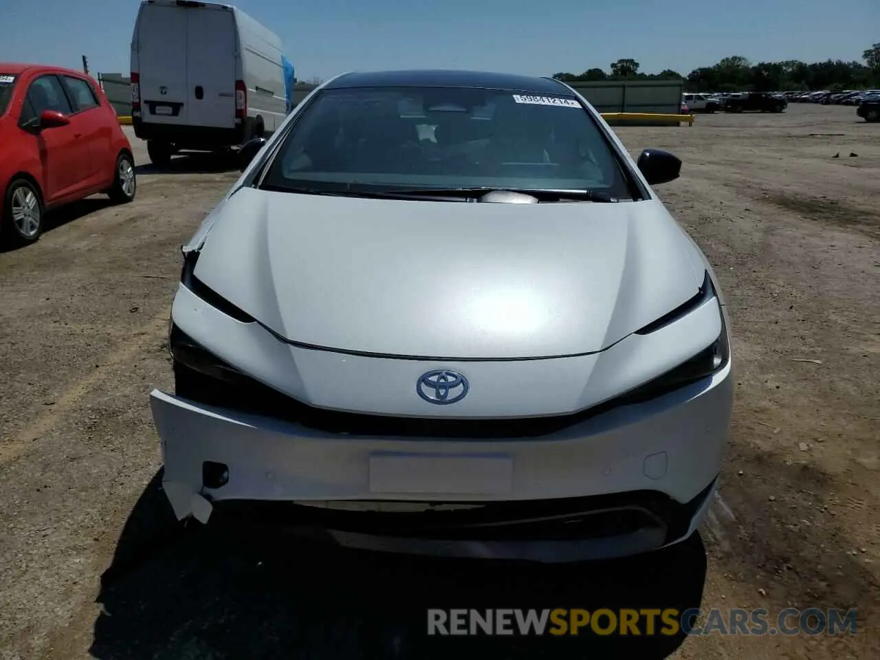 5 Photograph of a damaged car JTDADABU9R3010438 TOYOTA PRIUS 2024