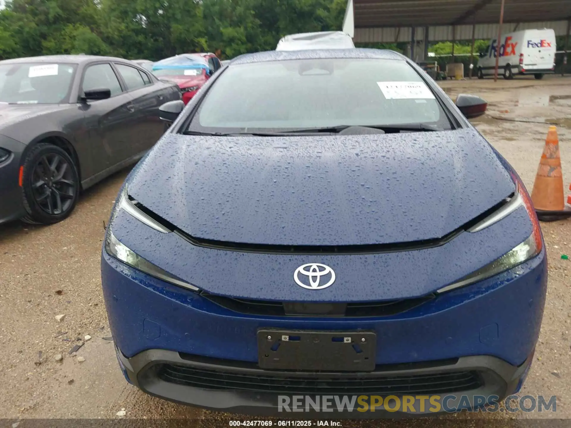 12 Photograph of a damaged car JTDACAAU7S3050494 TOYOTA PRIUS 2025