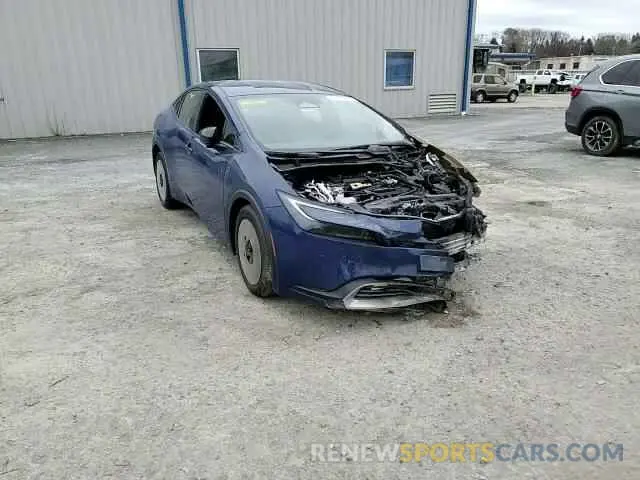 11 Фотография поврежденного автомобиля JTDACACU8S3040893 TOYOTA PRIUS 2025