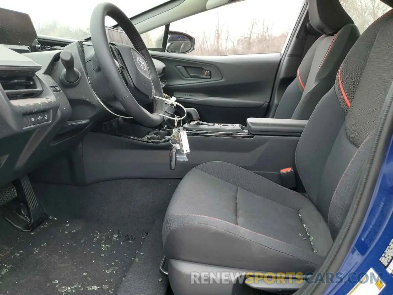 7 Фотография поврежденного автомобиля JTDACACU8S3040893 TOYOTA PRIUS 2025