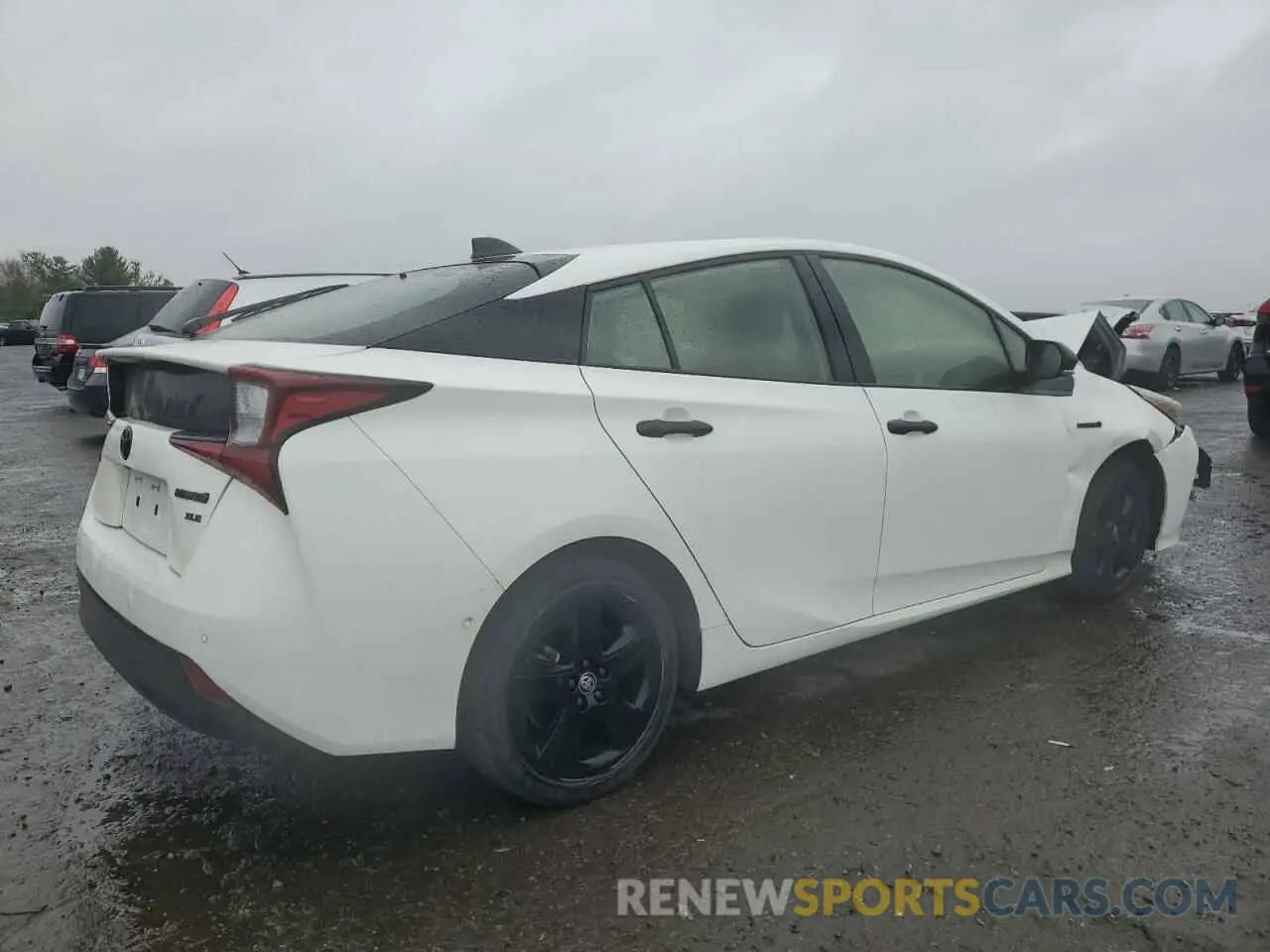 3 Фотография поврежденного автомобиля JTDKAMFU0N3172350 TOYOTA PRIUS NIGH 2022