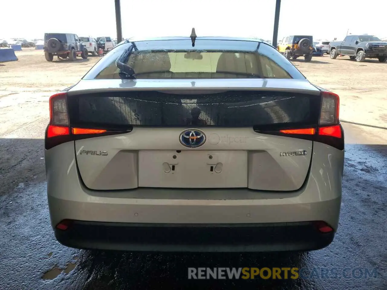 6 Фотография поврежденного автомобиля JTDKAMFU0N3175006 TOYOTA PRIUS NIGH 2022