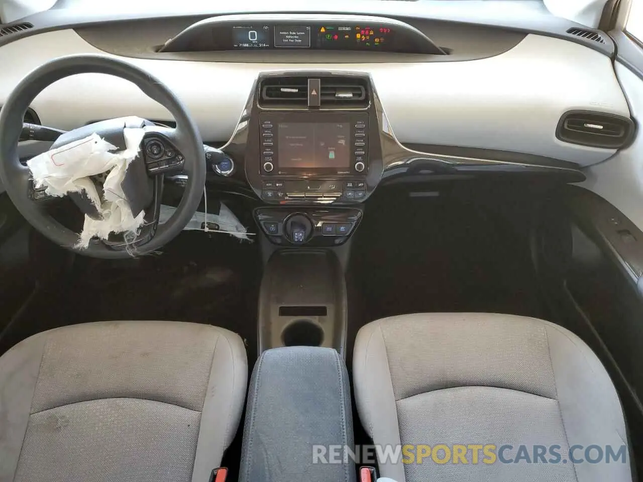 8 Фотография поврежденного автомобиля JTDKAMFU0N3175006 TOYOTA PRIUS NIGH 2022