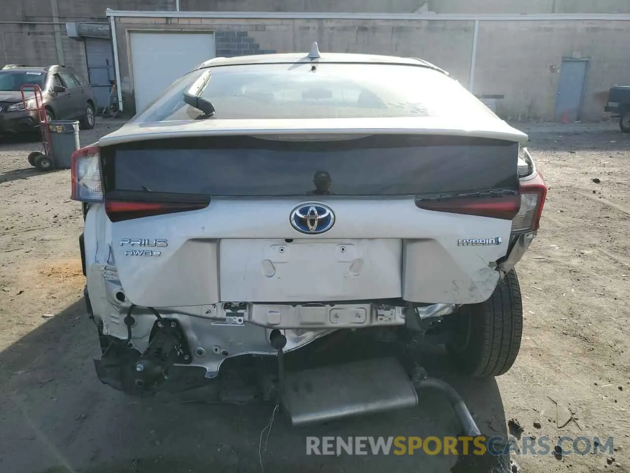 6 Photograph of a damaged car JTDKAMFU0N3175989 TOYOTA PRIUS NIGH 2022