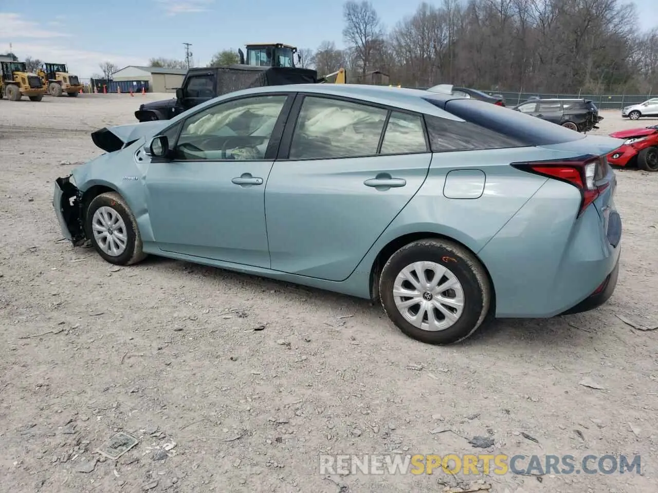 2 Фотография поврежденного автомобиля JTDKAMFU0N3183039 TOYOTA PRIUS NIGH 2022