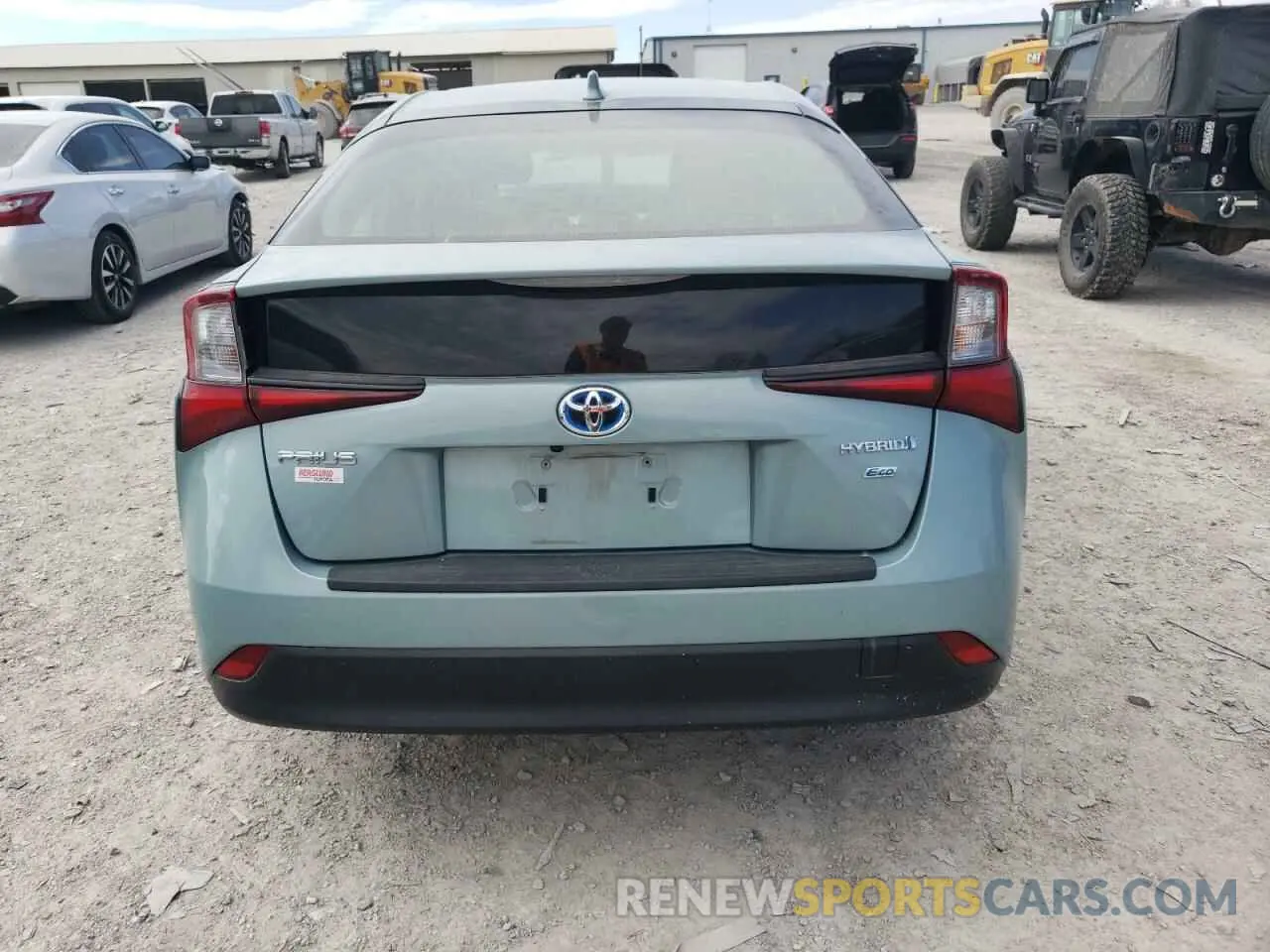 6 Фотография поврежденного автомобиля JTDKAMFU0N3183039 TOYOTA PRIUS NIGH 2022