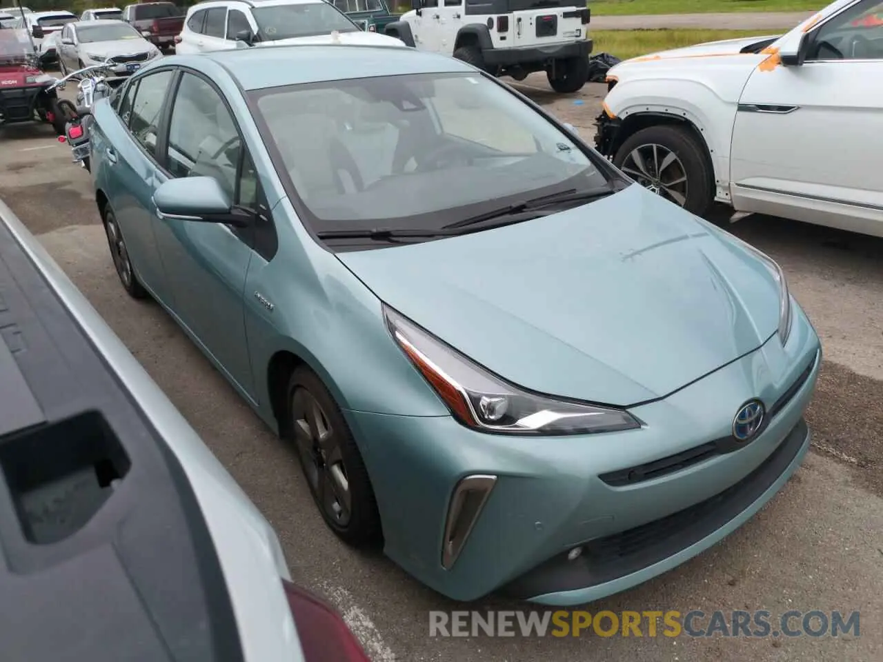 4 Photograph of a damaged car JTDKAMFU1N3167397 TOYOTA PRIUS NIGH 2022