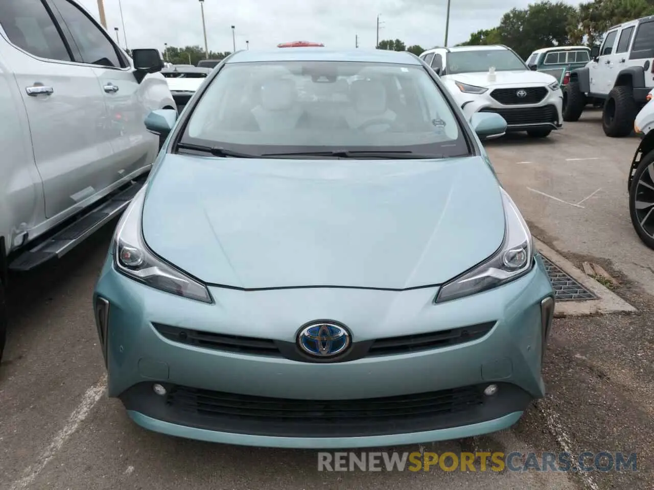 5 Photograph of a damaged car JTDKAMFU1N3167397 TOYOTA PRIUS NIGH 2022