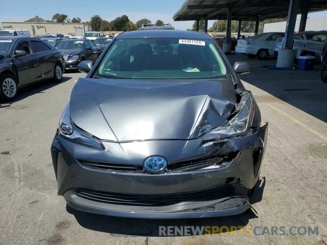 5 Photograph of a damaged car JTDKAMFU1N3168095 TOYOTA PRIUS NIGH 2022