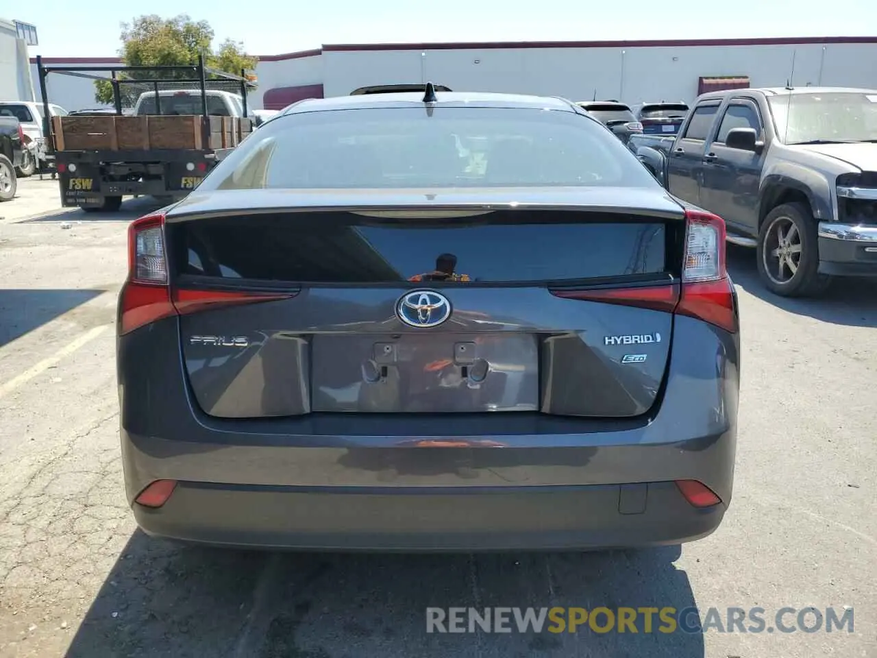 6 Photograph of a damaged car JTDKAMFU1N3168095 TOYOTA PRIUS NIGH 2022