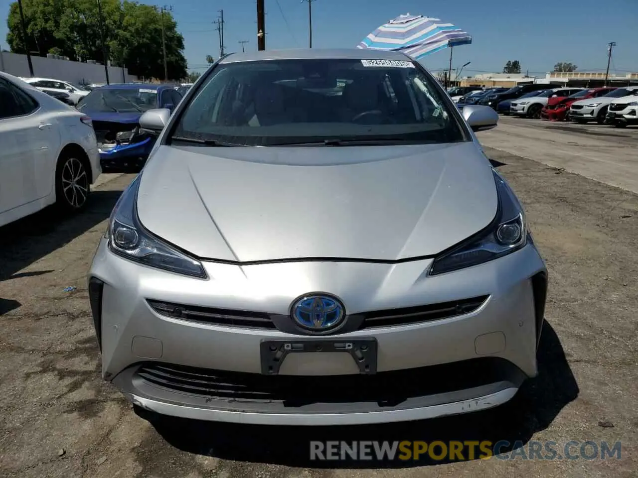 5 Photograph of a damaged car JTDKAMFU1N3179243 TOYOTA PRIUS NIGH 2022