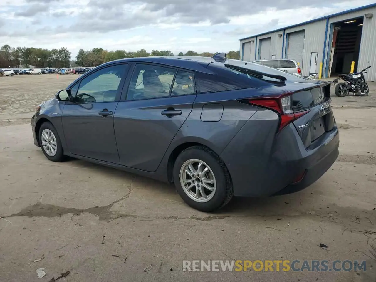 2 Фотография поврежденного автомобиля JTDKAMFU1N3184295 TOYOTA PRIUS NIGH 2022