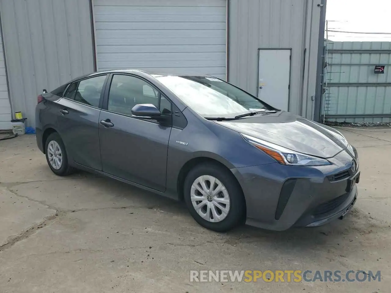 4 Фотография поврежденного автомобиля JTDKAMFU1N3184295 TOYOTA PRIUS NIGH 2022