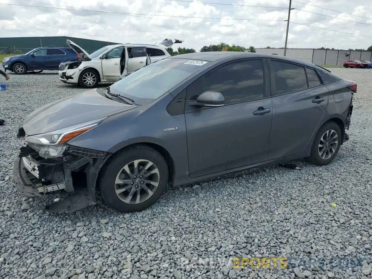 1 Photograph of a damaged car JTDKAMFU2N3154061 TOYOTA PRIUS NIGH 2022