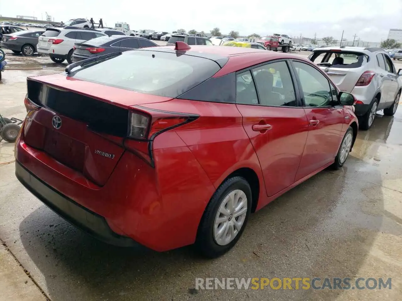 3 Photograph of a damaged car JTDKAMFU2N3159731 TOYOTA PRIUS NIGH 2022