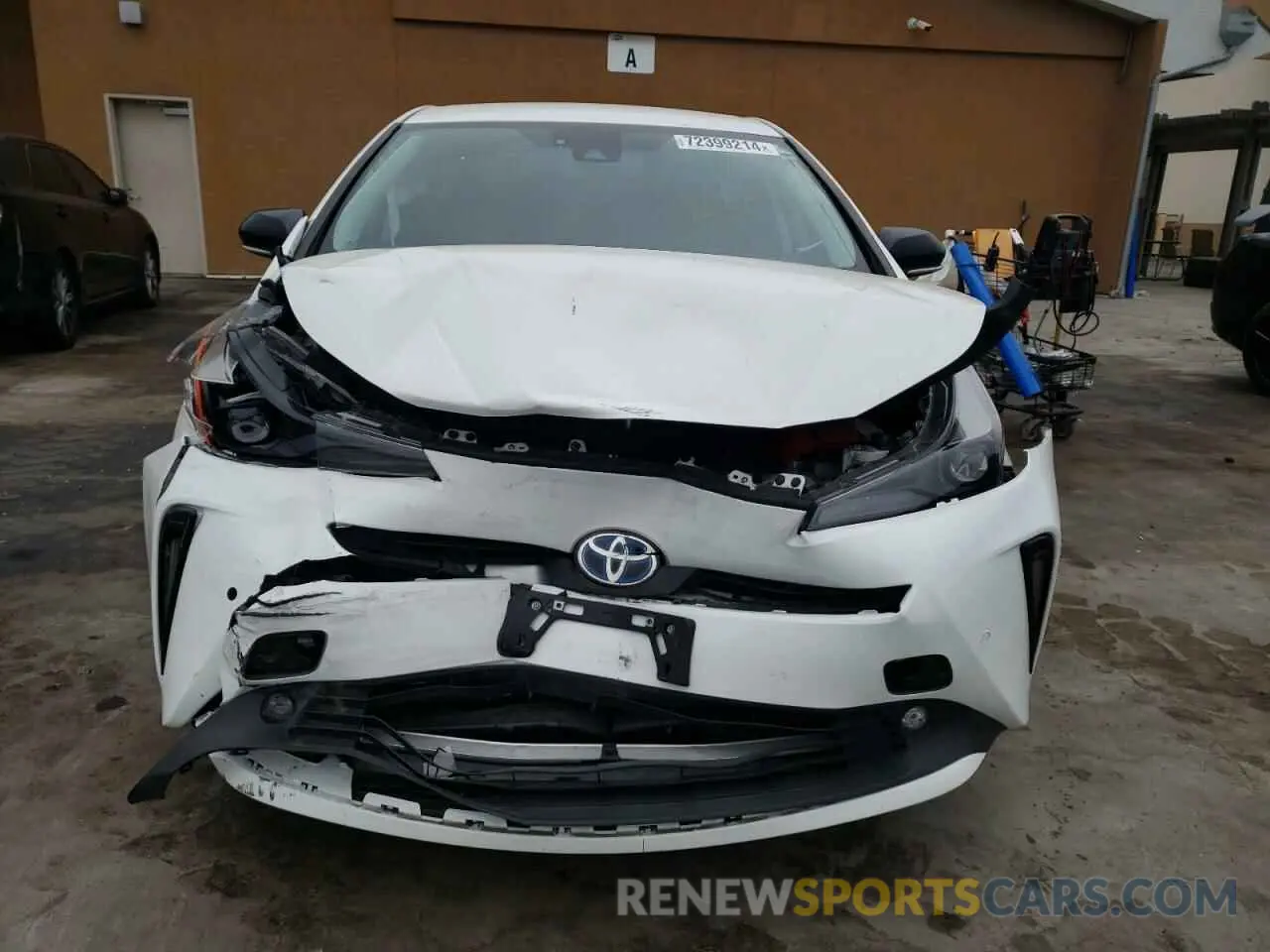 5 Photograph of a damaged car JTDKAMFU2N3168705 TOYOTA PRIUS NIGH 2022