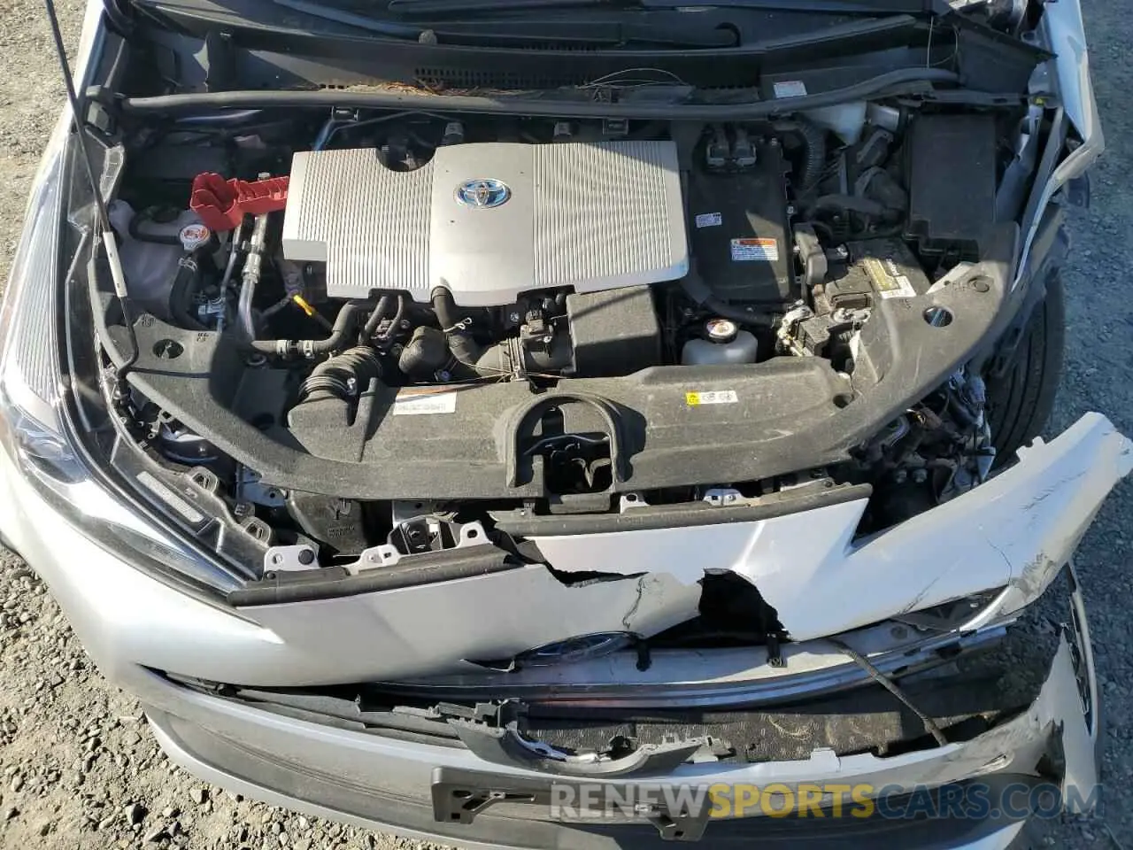 11 Photograph of a damaged car JTDKAMFU3N3162492 TOYOTA PRIUS NIGH 2022