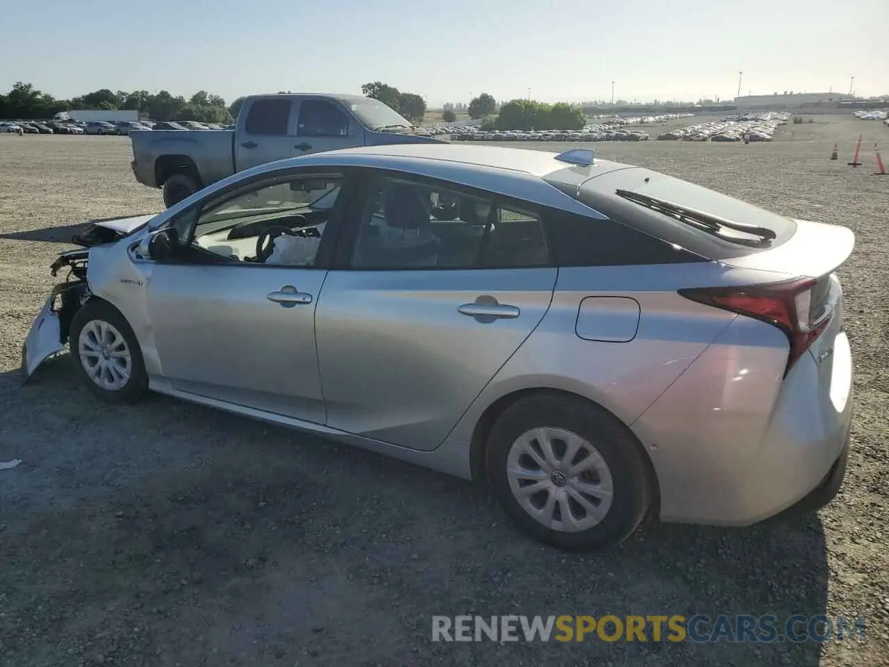 2 Photograph of a damaged car JTDKAMFU3N3162492 TOYOTA PRIUS NIGH 2022