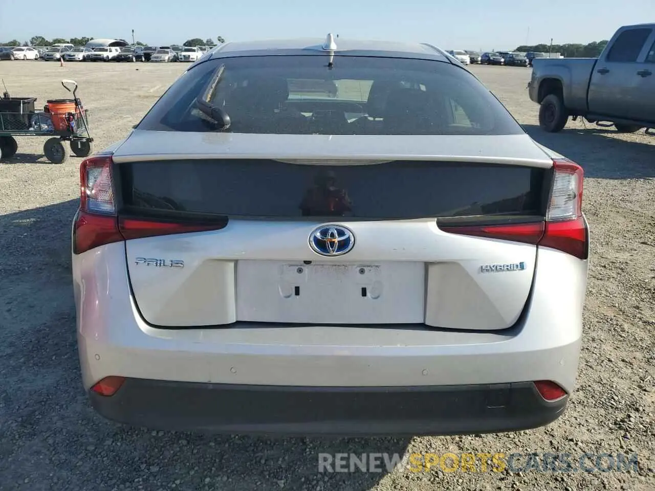 6 Photograph of a damaged car JTDKAMFU3N3162492 TOYOTA PRIUS NIGH 2022