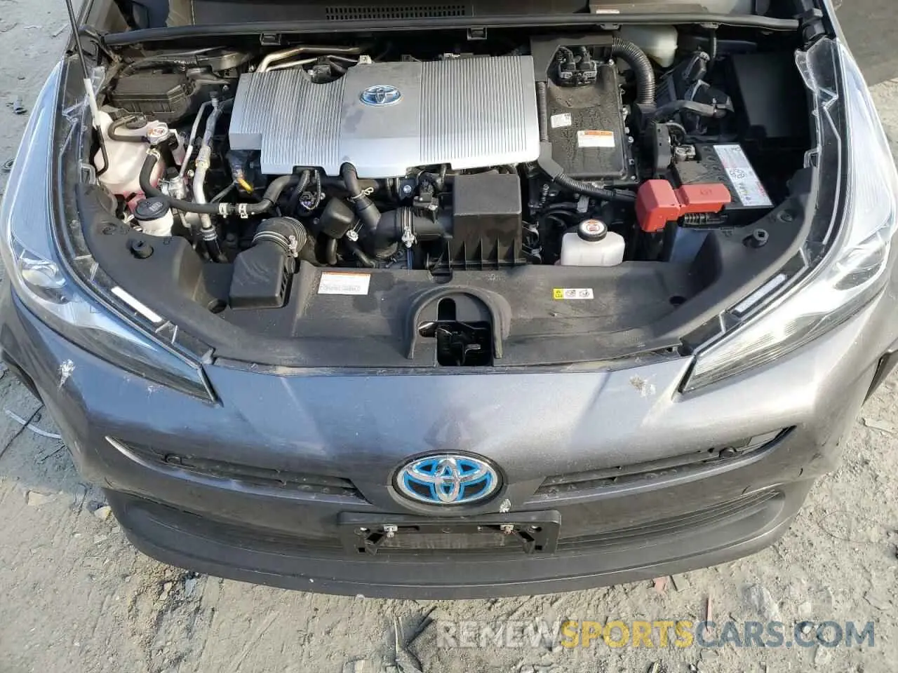 11 Photograph of a damaged car JTDKAMFU3N3163173 TOYOTA PRIUS NIGH 2022