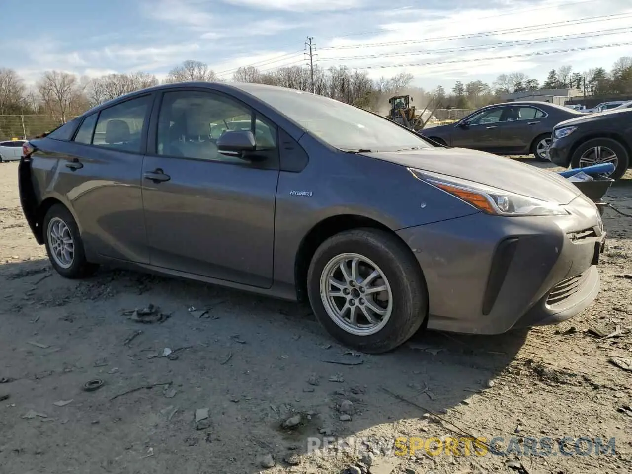 4 Photograph of a damaged car JTDKAMFU3N3163173 TOYOTA PRIUS NIGH 2022