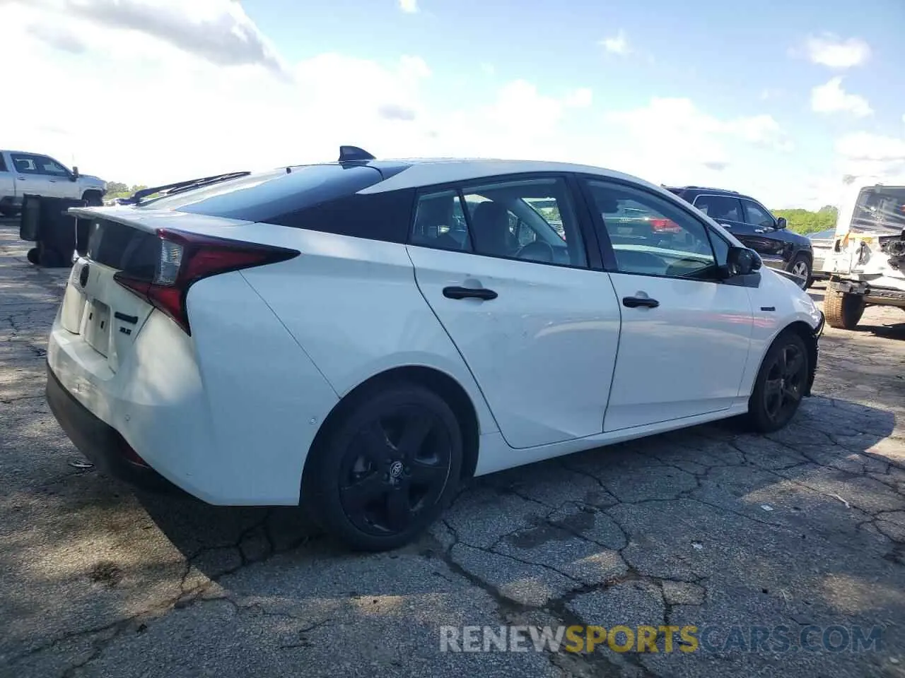 3 Photograph of a damaged car JTDKAMFU3N3167627 TOYOTA PRIUS NIGH 2022