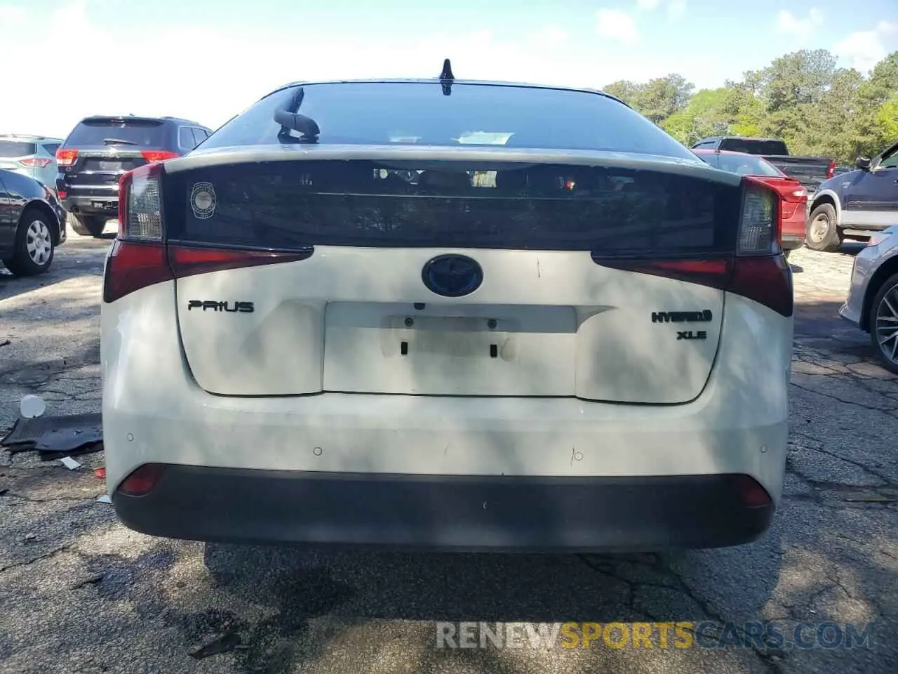 6 Photograph of a damaged car JTDKAMFU3N3167627 TOYOTA PRIUS NIGH 2022
