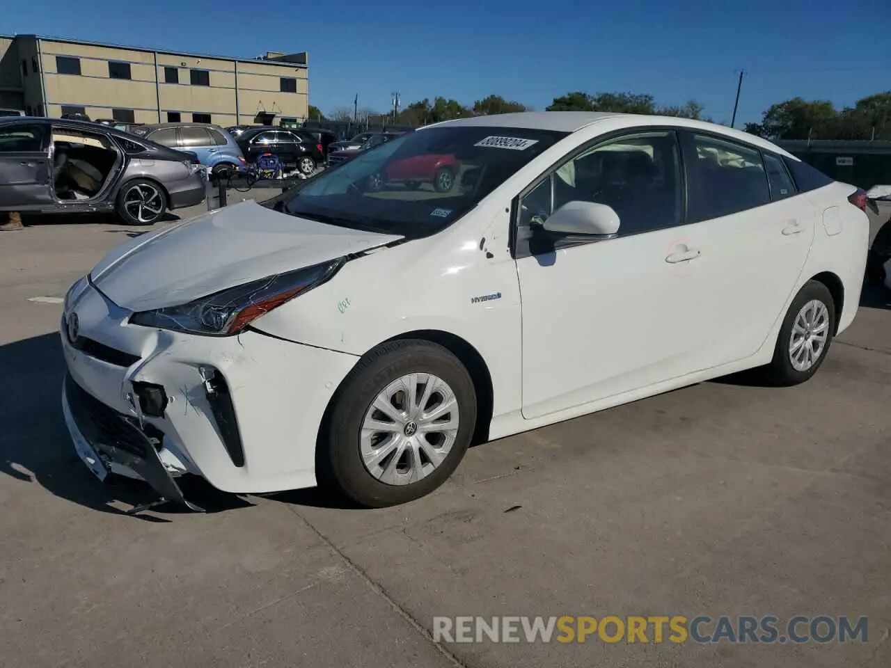 1 Photograph of a damaged car JTDKAMFU3N3178613 TOYOTA PRIUS NIGH 2022