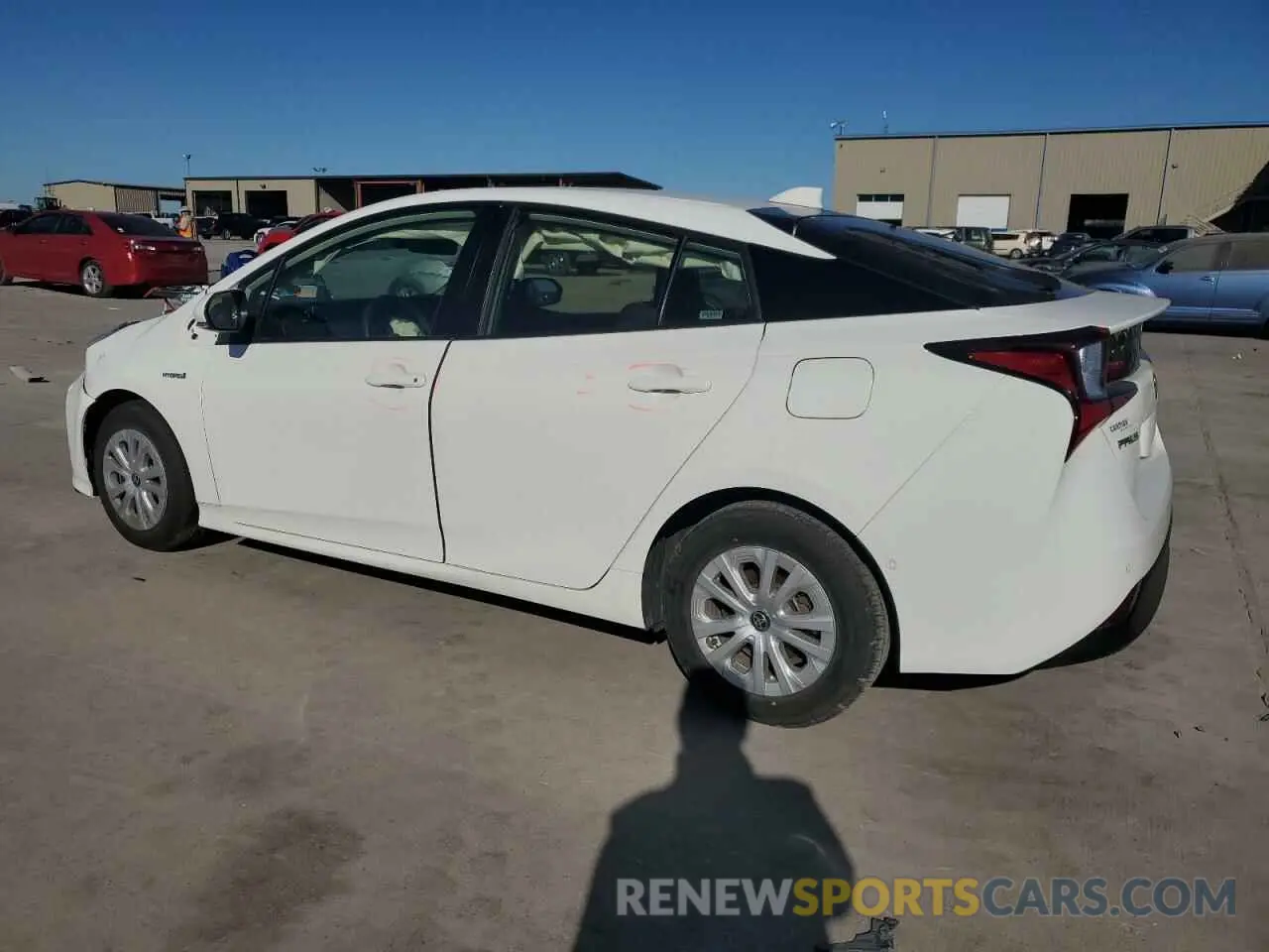 2 Photograph of a damaged car JTDKAMFU3N3178613 TOYOTA PRIUS NIGH 2022