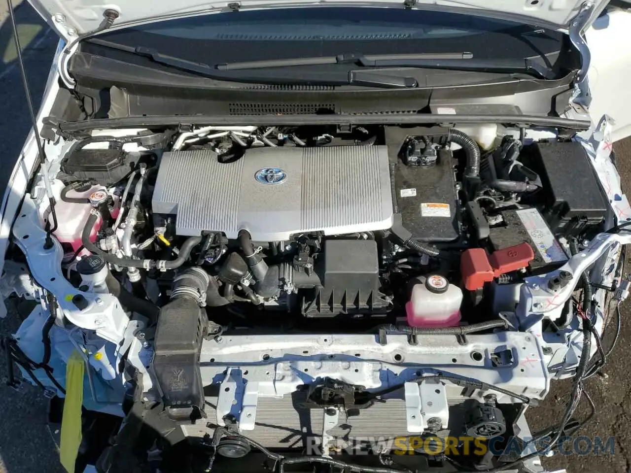 11 Фотография поврежденного автомобиля JTDKAMFU3N3179227 TOYOTA PRIUS NIGH 2022