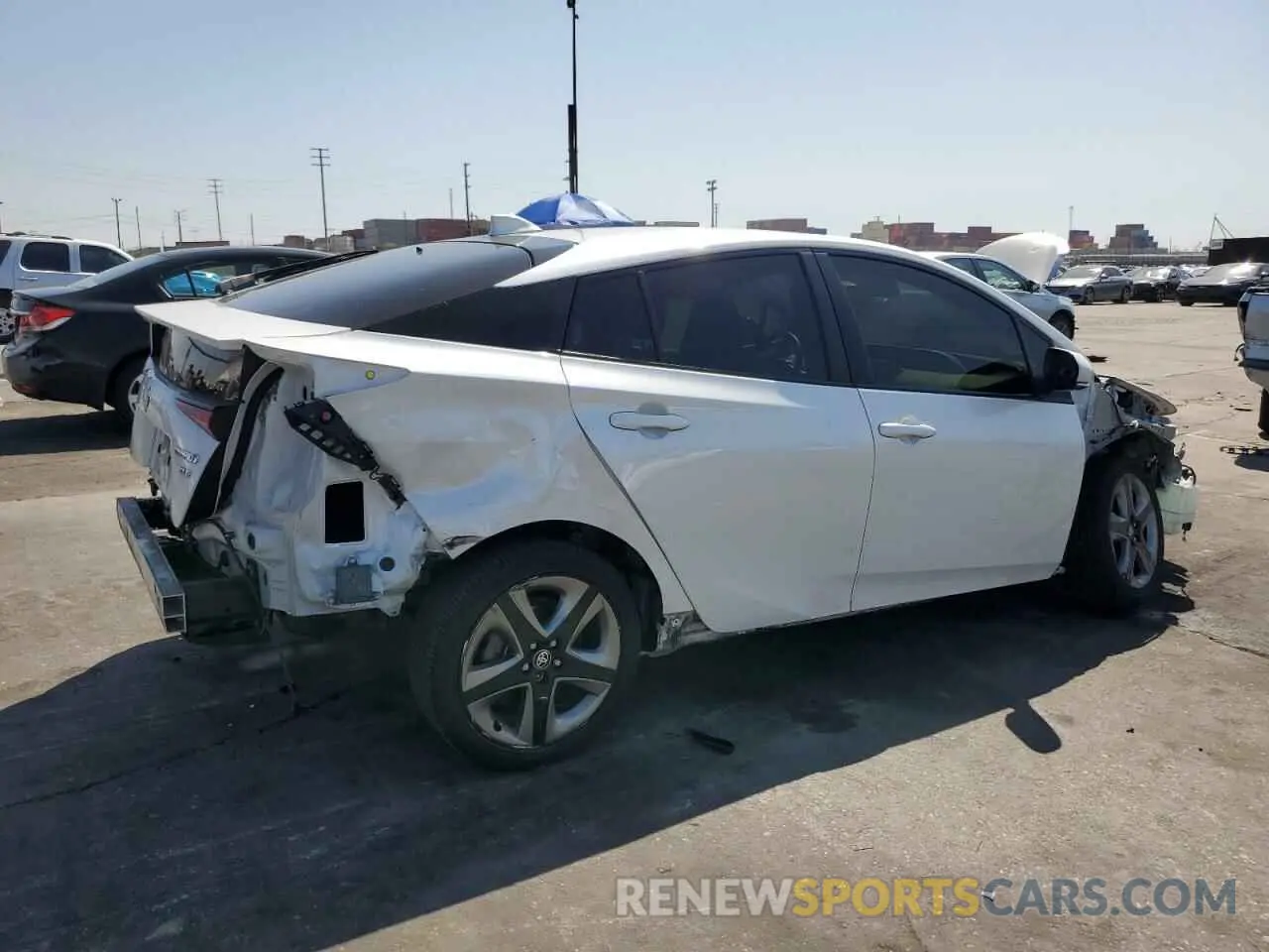 3 Photograph of a damaged car JTDKAMFU5N3156306 TOYOTA PRIUS NIGH 2022