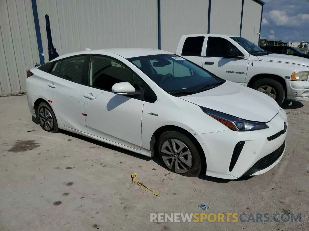 4 Фотография поврежденного автомобиля JTDKAMFU5N3163126 TOYOTA PRIUS NIGH 2022