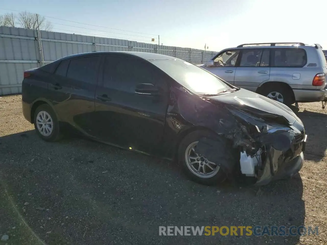 4 Photograph of a damaged car JTDKAMFU5N3164874 TOYOTA PRIUS NIGH 2022