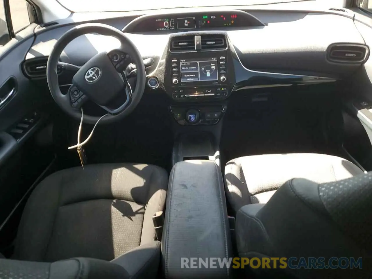 8 Фотография поврежденного автомобиля JTDKAMFU5N3165944 TOYOTA PRIUS NIGH 2022