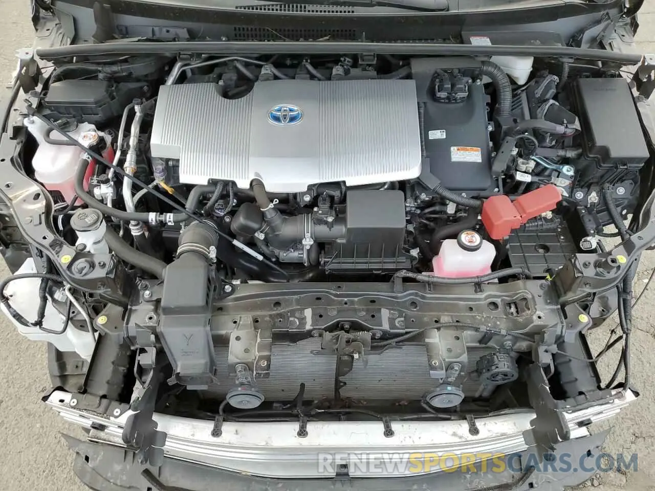 11 Фотография поврежденного автомобиля JTDKAMFU5N3178936 TOYOTA PRIUS NIGH 2022