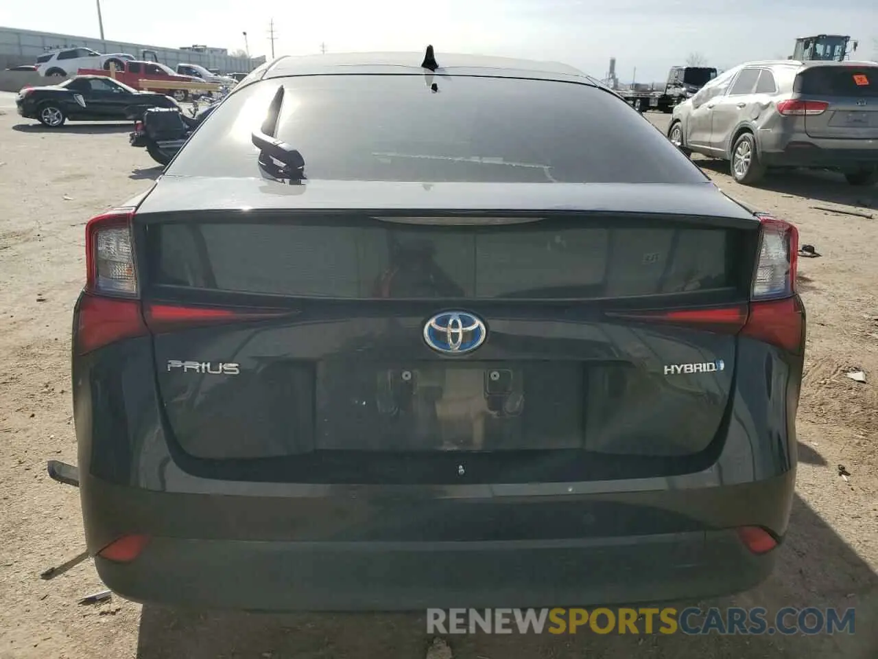 6 Фотография поврежденного автомобиля JTDKAMFU5N3180850 TOYOTA PRIUS NIGH 2022