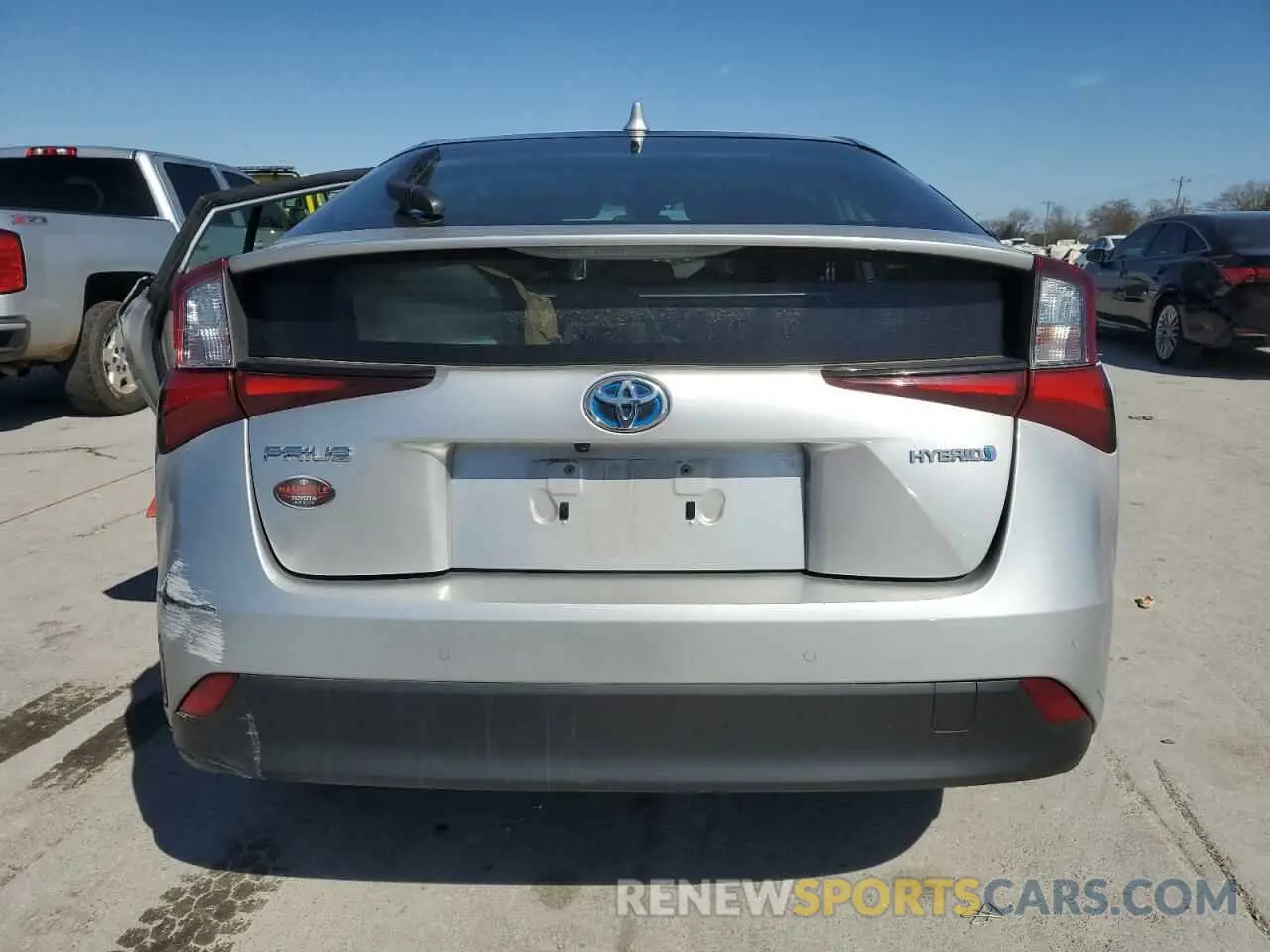 6 Фотография поврежденного автомобиля JTDKAMFU6N3160946 TOYOTA PRIUS NIGH 2022