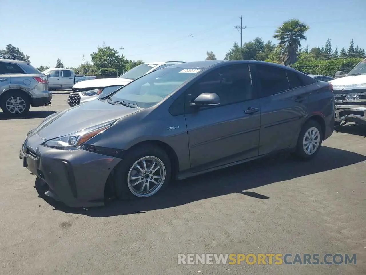 1 Photograph of a damaged car JTDKAMFU6N3167881 TOYOTA PRIUS NIGH 2022
