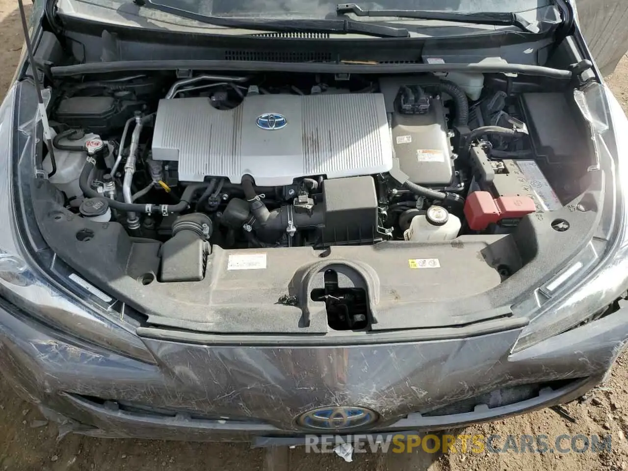 13 Фотография поврежденного автомобиля JTDKAMFU6N3176869 TOYOTA PRIUS NIGH 2022