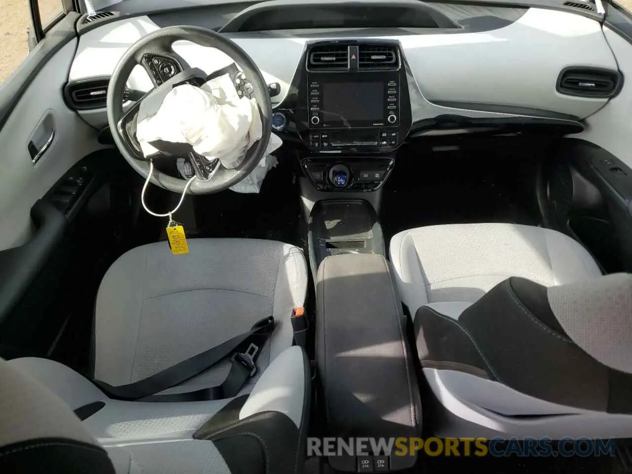 8 Фотография поврежденного автомобиля JTDKAMFU6N3176869 TOYOTA PRIUS NIGH 2022
