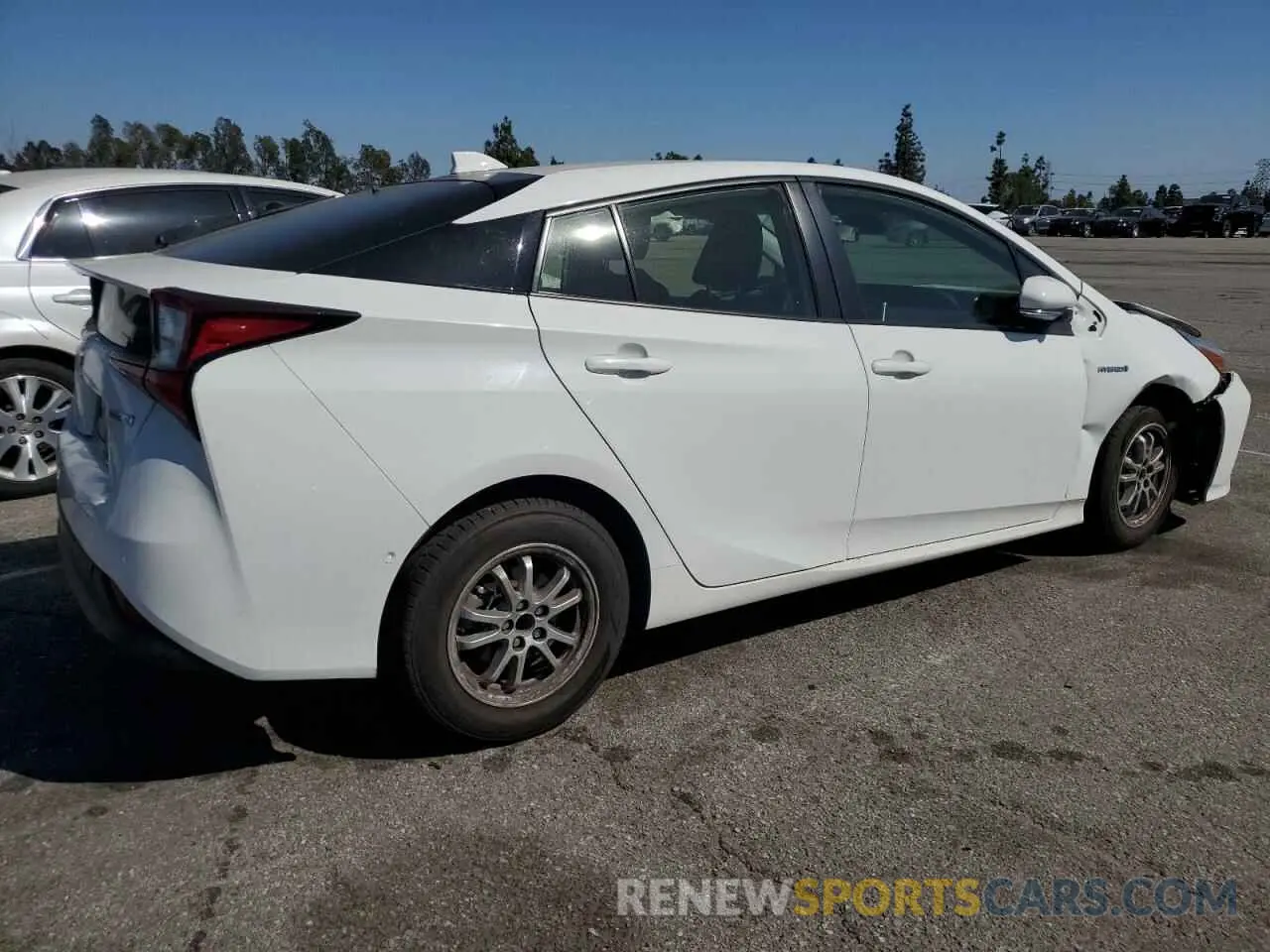 3 Фотография поврежденного автомобиля JTDKAMFU6N3177732 TOYOTA PRIUS NIGH 2022