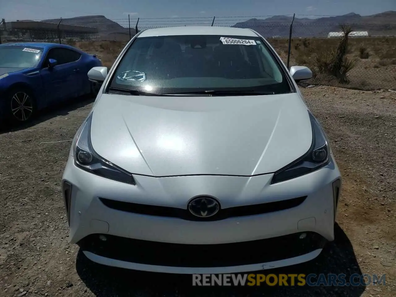 5 Photograph of a damaged car JTDKAMFU7N3156940 TOYOTA PRIUS NIGH 2022