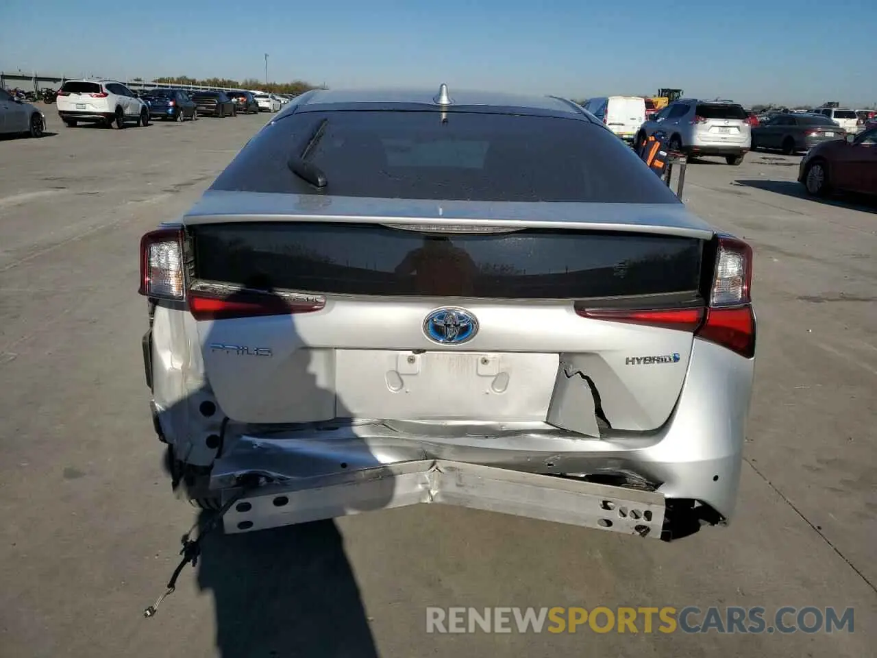 6 Photograph of a damaged car JTDKAMFU7N3169381 TOYOTA PRIUS NIGH 2022