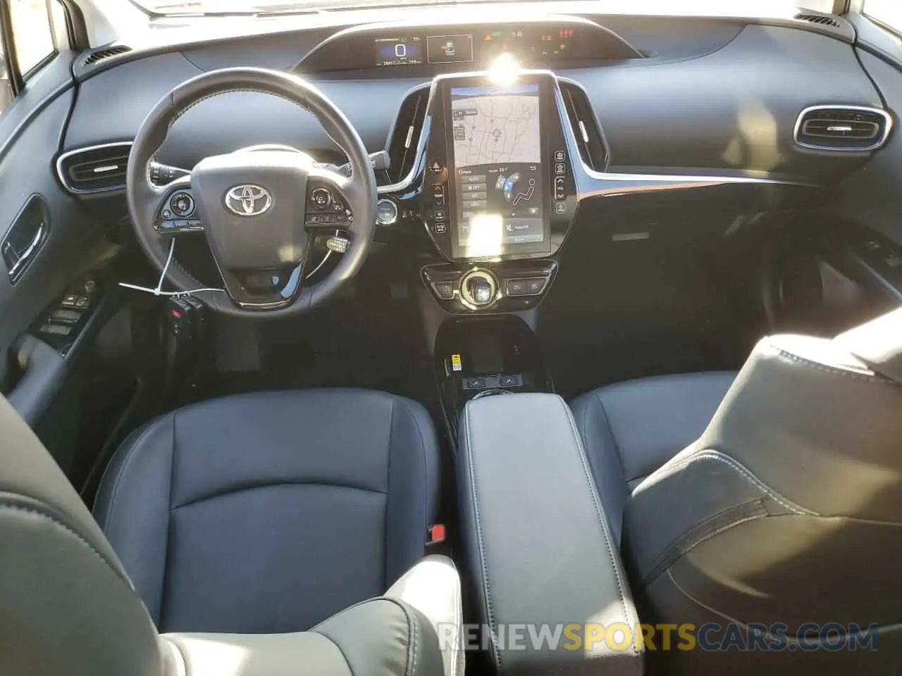 8 Фотография поврежденного автомобиля JTDKAMFU7N3170871 TOYOTA PRIUS NIGH 2022