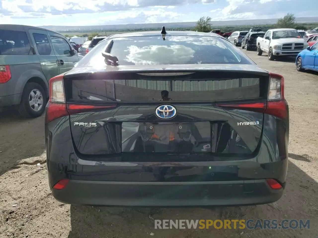 6 Фотография поврежденного автомобиля JTDKAMFU7N3177769 TOYOTA PRIUS NIGH 2022