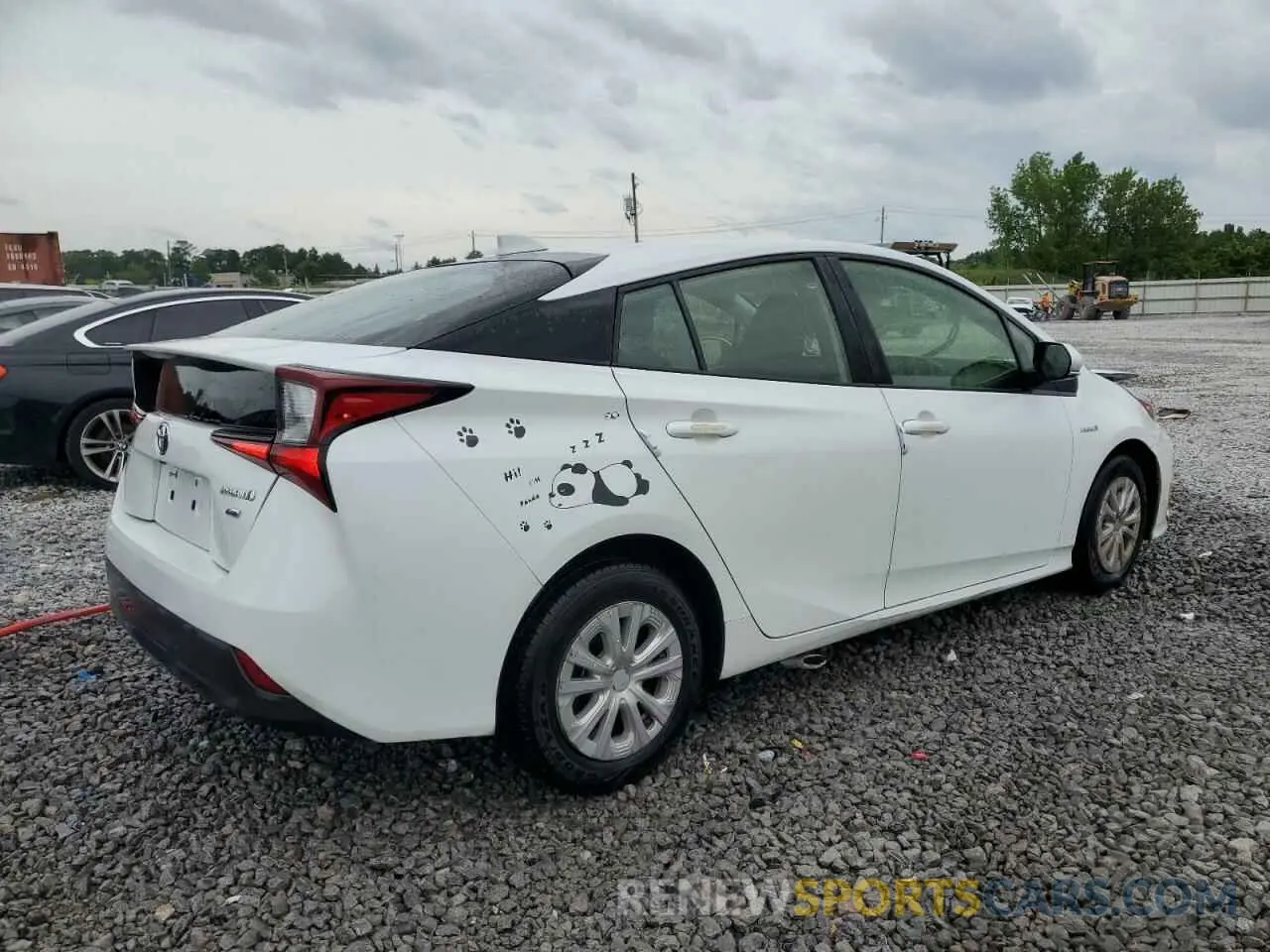 3 Photograph of a damaged car JTDKAMFU7N3178131 TOYOTA PRIUS NIGH 2022