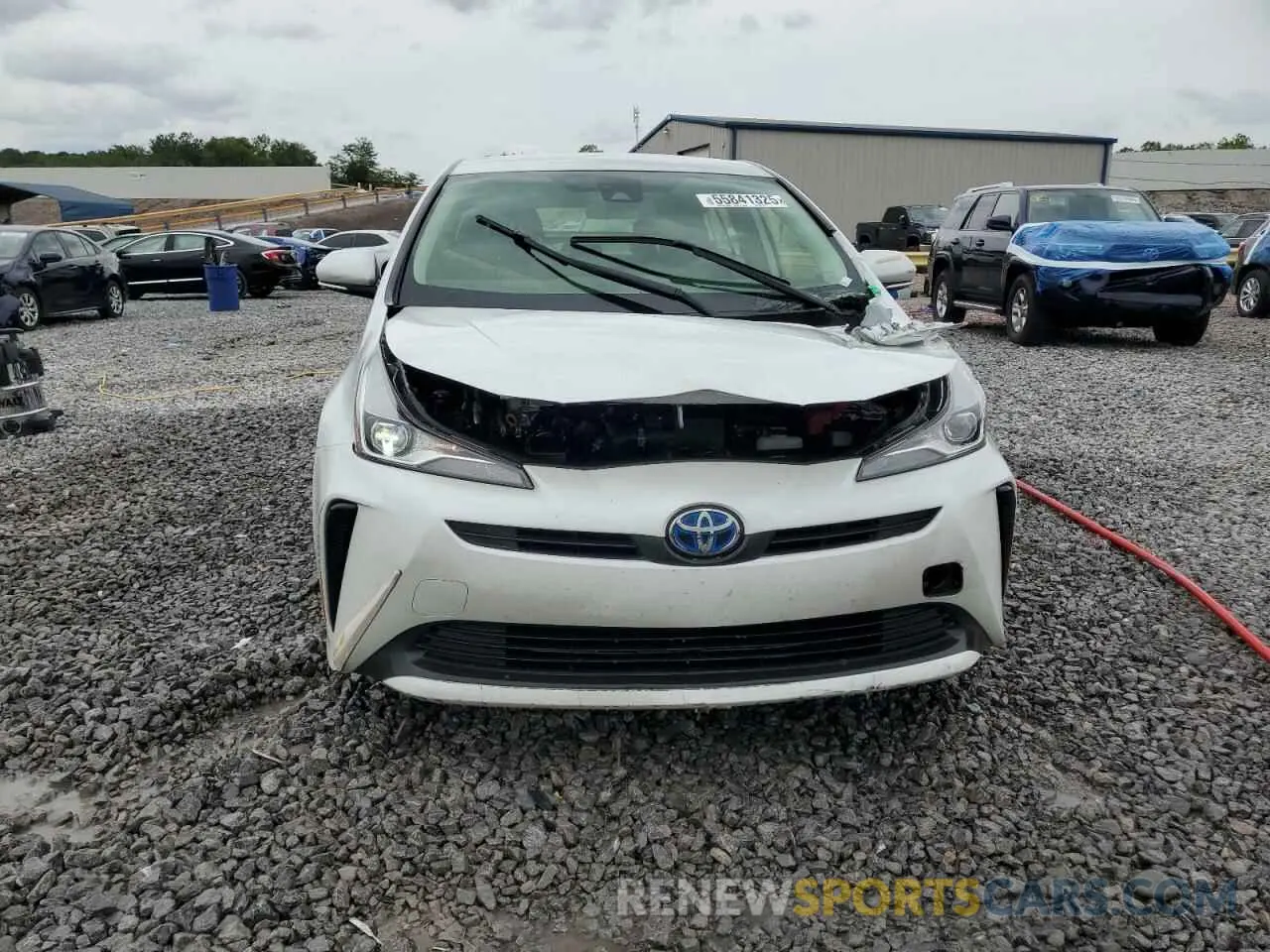 5 Photograph of a damaged car JTDKAMFU7N3178131 TOYOTA PRIUS NIGH 2022