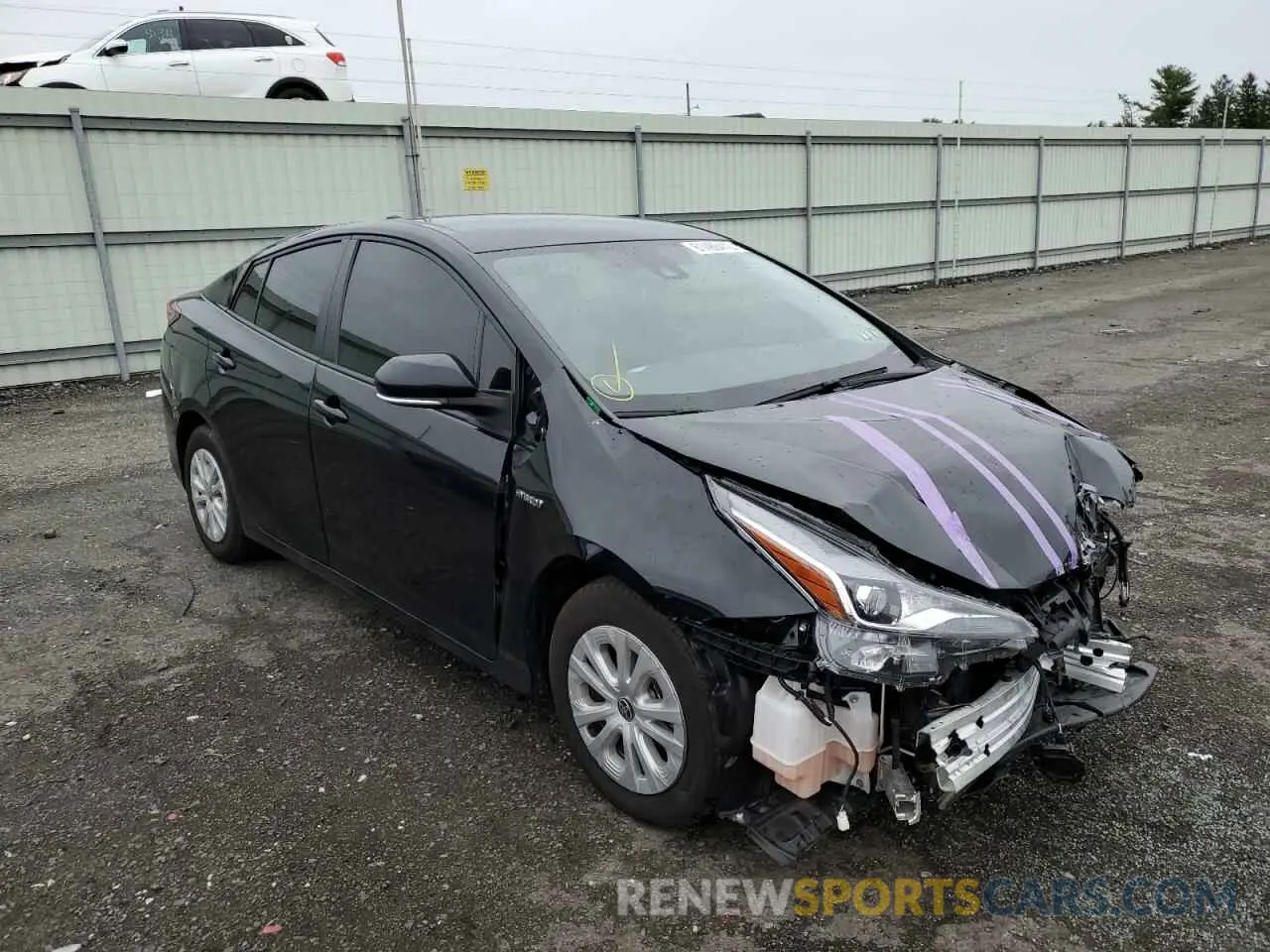 1 Фотография поврежденного автомобиля JTDKAMFU8N3158518 TOYOTA PRIUS NIGH 2022