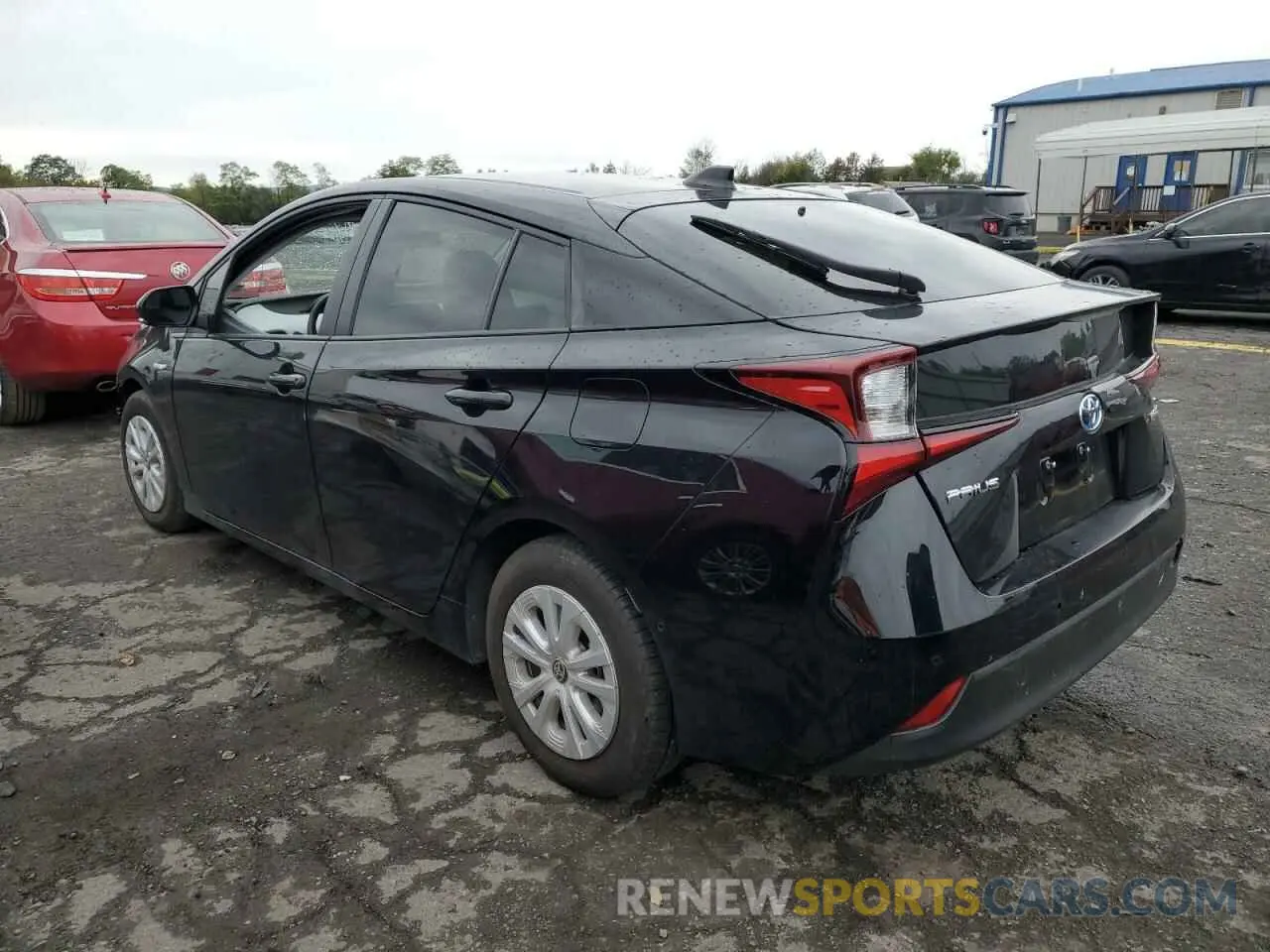 3 Фотография поврежденного автомобиля JTDKAMFU8N3158518 TOYOTA PRIUS NIGH 2022
